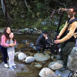 Tournage vidéo avec enfants publicité Velleminfroy