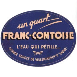 Carton publicitaire Velleminfroy