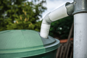 Les récupérateurs d'eau de pluie sont très pratiques pour l'arrosage du jardin