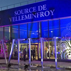 Site de production Velleminfroy avec jeux de lumière