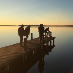 Tournage publicité Velleminfroy scène ponton