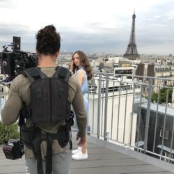 Alex Giordano toit paris tournage eau minérale