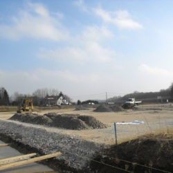 Photo des travaux de forage de Velleminfroy