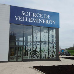 Vitre usine Velleminfroy