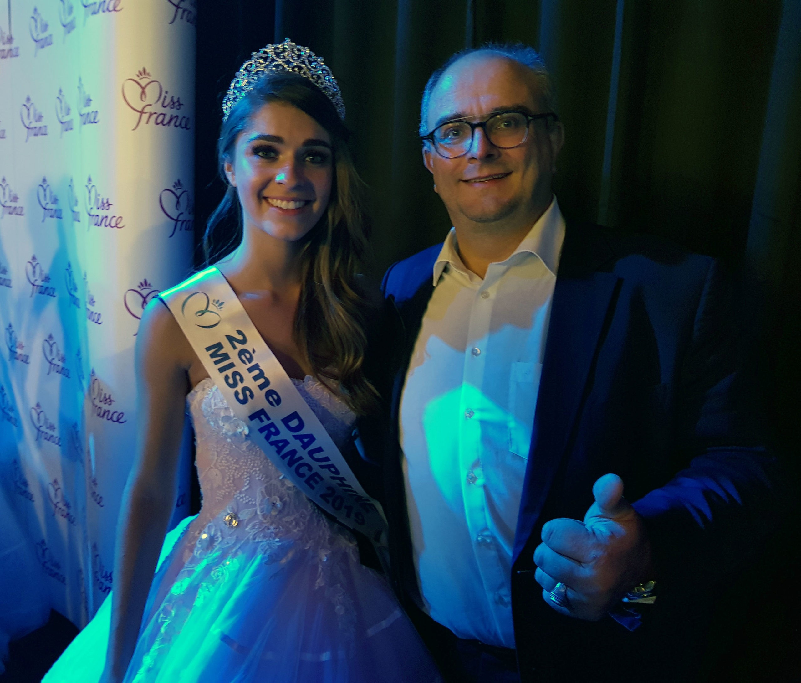 Lauralyne Demesnay 2ème dauphine miss France 2019 et Miss Franche Comté 2018