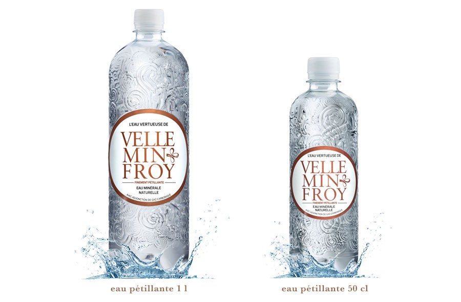 Gamme PET eau pétillante Velleminfroy
