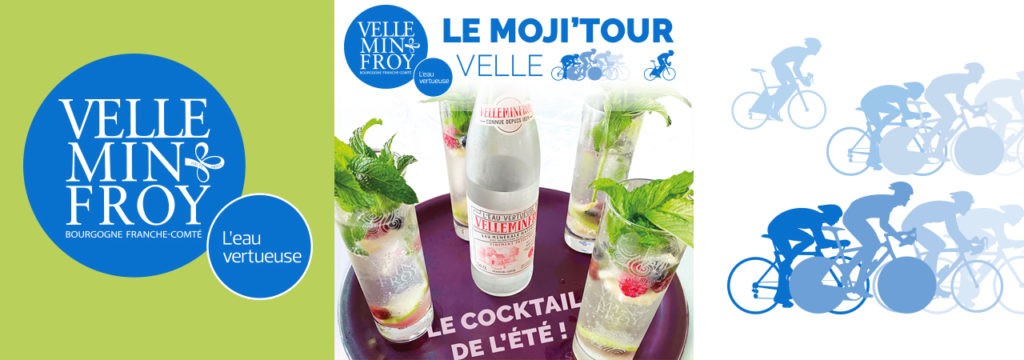 Mojito avec eau minérale de Velleminfroy