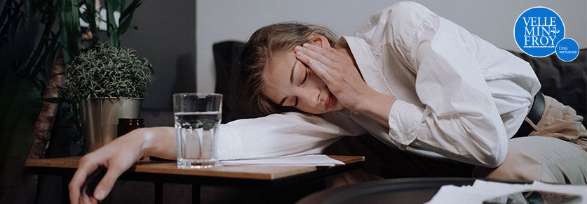 Boire de l'eau pour combattre la fatigue