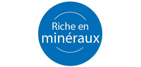 Riche en sels minéraux
